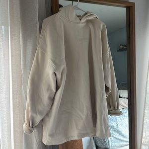 ESSENTIALS • Hoodie Cream Fear Of God L